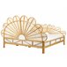 Beliani Cama Ratán FLORENTINE 187x207 Beliani Cama Ratán FLORENTINE 187x207 Marron