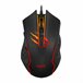 Ratón Gaming Cazador diseño ergonómico 7 teclas 6400DPI Negro