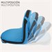 Aktive Asiento plegable con respaldo ajustable Azul