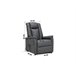 Sillón relax eléctrico piel sintética MAX Antracita
