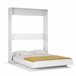 Cama abatible vertical Blanco