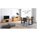 Conjunto Muebles de Salón, Mesa, Aparador, Mueble TV Roble