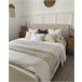 Beliani Cama Pana VALOGNES 172x220 Beige