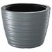 Maceta Baja Con Deposito 22L Maze Gris