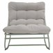 Sillón de jardín ROCKY color beige Blanco