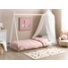 Beliani Estructura de cama Madera de pino SAURAT 94x206 Blanco