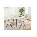 Urban Meuble Silla de comedor giratoria Beige