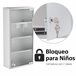 Armario de Botiquín Acero Inoxidable 430, Vidrio Templado HOMCOM Gris