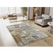 Alfombra abstracta de viscosa BLEIK - ATTICGO 160x230 Multicolor