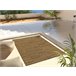 Alfombra de interior/exterior efecto yute GUINEA - ATTICGO 160x230 Natural