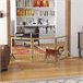 Barrera para Perros Pino, Acero PawHut Madera