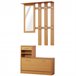 Conjunto Muebles de Entrada Tablero de partículas HOMCOM 90 Marron
