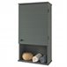 Armario de Pared con 3 estantes BZR25-DG SoBuy Gris Oscuro
