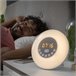 Despertador Amanecer Recargable con Altavoz Blanco