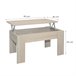 Acomoda Textil – Mesa de Centro Elevable de Madera Gala. 90x46 Beige