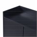 Aparador, 4 puertas, mueble comedor, comedor, sala, cocina 120 Negro