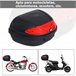 Baúl Moto PP HOMCOM, ferretería - accesorios para vehículos Negro
