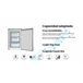 Congelador Vertical Infiniton CV-88L8XEH, 85 L Inox