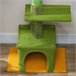 Árbol para Gatos Aglomerado de Madera, Poliéster PawHut Árbol para Gatos Aglomerado de Madera, Poliéster PawHut Verde