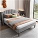 Marco de la cama 200x140 Gris