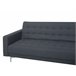 Beliani Sofá modular Poliéster ABERDEEN Beliani Sofá modular Poliéster ABERDEEN Gris Oscuro