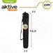 Mesa plegable textil para camping Aktive Negro