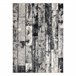 Alfombra LISBOA 27211356 tablero parquet Rectángulos 80x150 Gris