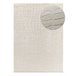 Alfombra de estilo moderno con relieve BARESA - ATTICGO 80x150 Plateado
