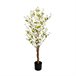 Acomoda Textil – Planta Artificial con Macetero. (Almendro) Blanco
