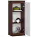 Armario de pared AKORD W40 3 estantes 40 Blanco/ Madera