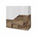 Aparador efecto madera 100 Blanco/ Madera