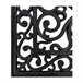 Acomoda Textil – Felpudo de Goma Antideslizante Rectangular. Negro