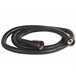 Beliani Grifo para bañera independiente DELLA 15x26 Negro