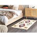 Beliani Alfombra de pelo corto DUZCE 80x150 Beige