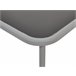 Beliani Conjunto longue Acero BARREA Gris