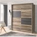 Armario SKIVE puertas correderas 170x209cm Negro