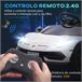 Coche Eléctrico Infantil PP, Metal HOMCOM Blanco