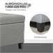 Banco de Almacenamiento 125x49 Gris