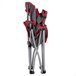 Aktive Silla baja plegable camping Gris Oscuro