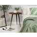 Beliani Conjunto de mesas DENNY 45x45 Marron