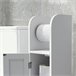 Armario de Baño MDF, Melamina de Madera kleankin, hogar - baño Blanco