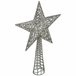 Estrella de cresta Plateado