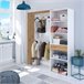 Armario vestidor Ezra 158 Blanco