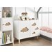 Beliani Aparador CLOUDY Blanco/ Madera