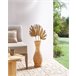 Beliani Jarrón decorativo TRINISA Natural