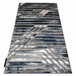 Alfombra DE LUXE moderna 460 Líneas - Structural 200x290 Azul
