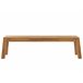 Beliani Conjunto de comedor LIVORNO Marron