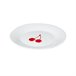 Plato de postre 4 piezas Fruits United Colors of Benetton Blanco