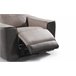 Sillón relax eléctrico MOON color gris claro y gris oscuro Gris