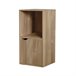Acomoda Textil - Mesita de Noche de Madera. ( 1 Unidad) Natural